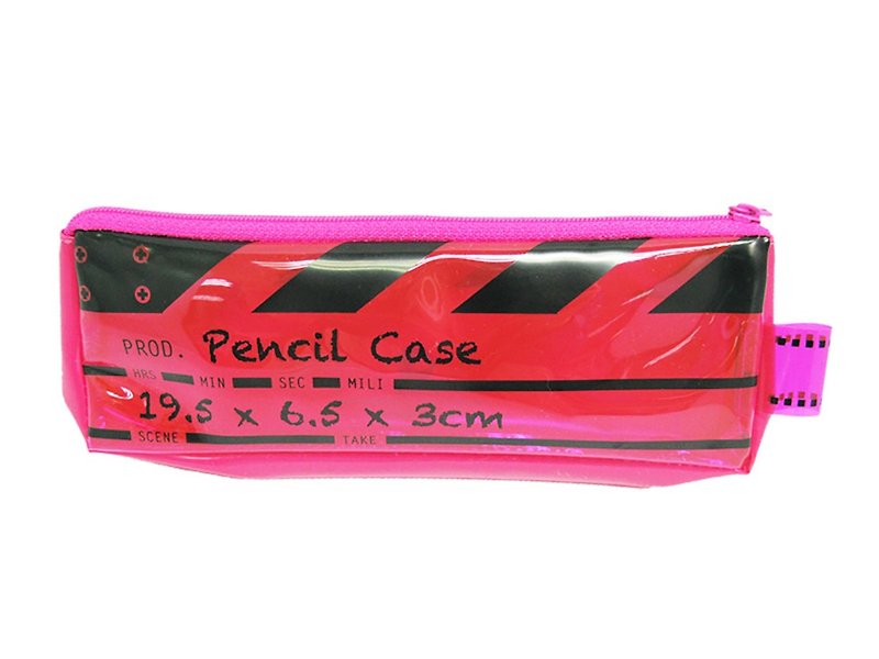 Director Clap Pencil Case - Pink - กล่องดินสอ/ถุงดินสอ - พลาสติก สึชมพู