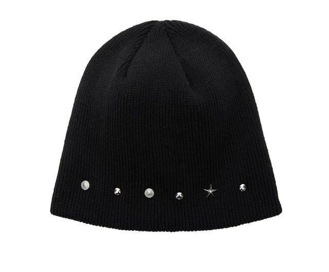 XANADU☆EDDY STUD BEANIE EDDY STUD BEANIE_BLACK - Shop XANADU Hats & Caps - Pinkoi