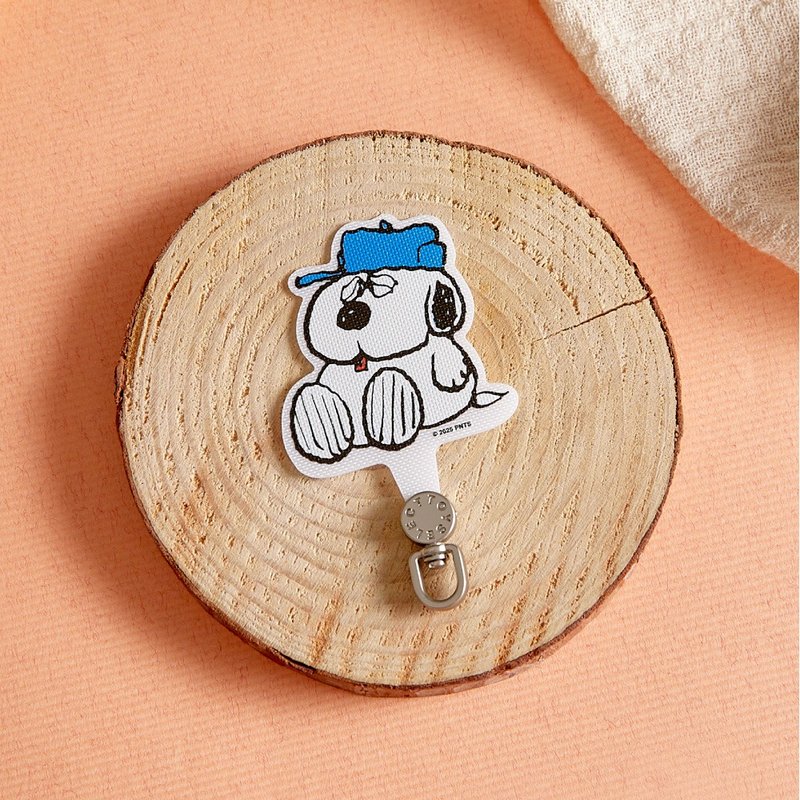 SNOOPY史努比煩惱歐拉夫旋轉手機掛片/夾片 - 手機配件 - 尼龍 多色