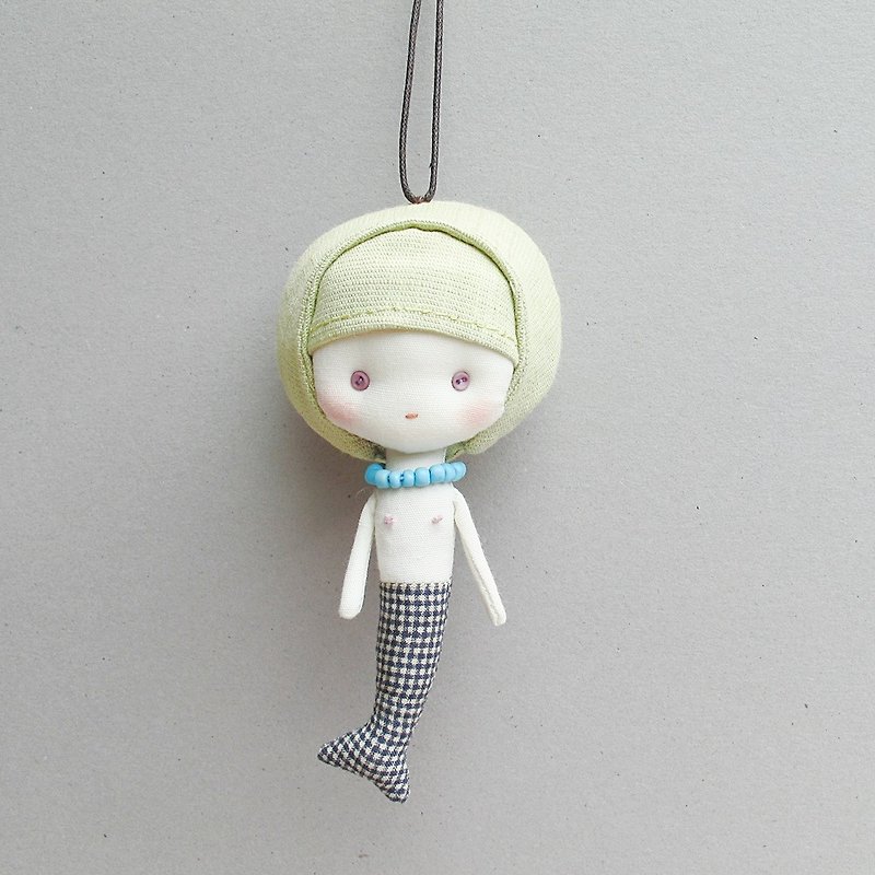 Little Mermaid Lolita No. 23 - อื่นๆ - ผ้าฝ้าย/ผ้าลินิน สีเขียว