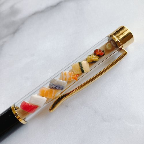 Miniature shop Ray's Cafe ballpoint pen / miniature sushi