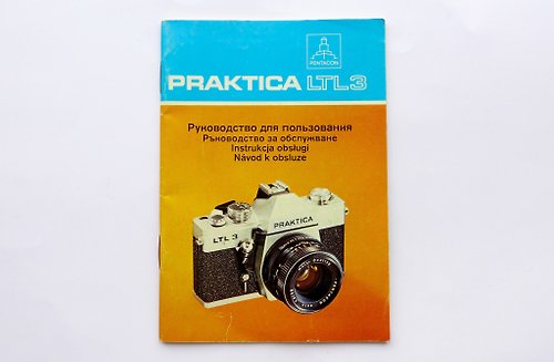 Russian photo Praktica LTL3 instruction manual owner handbook Russian Bulgarian Polish Czech