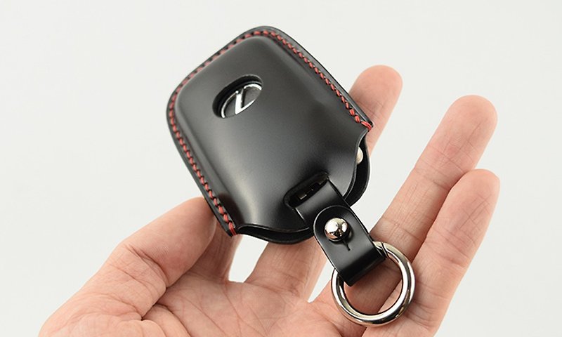Lexus cordovan leather key holster NX200 RX350 IS300 ES IS LM LC UX LS - ที่ห้อยกุญแจ - หนังแท้ หลากหลายสี