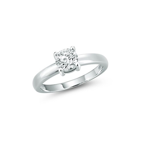 norwajewelry 【Gift box】925 Sterling Silver CZ diamond ring