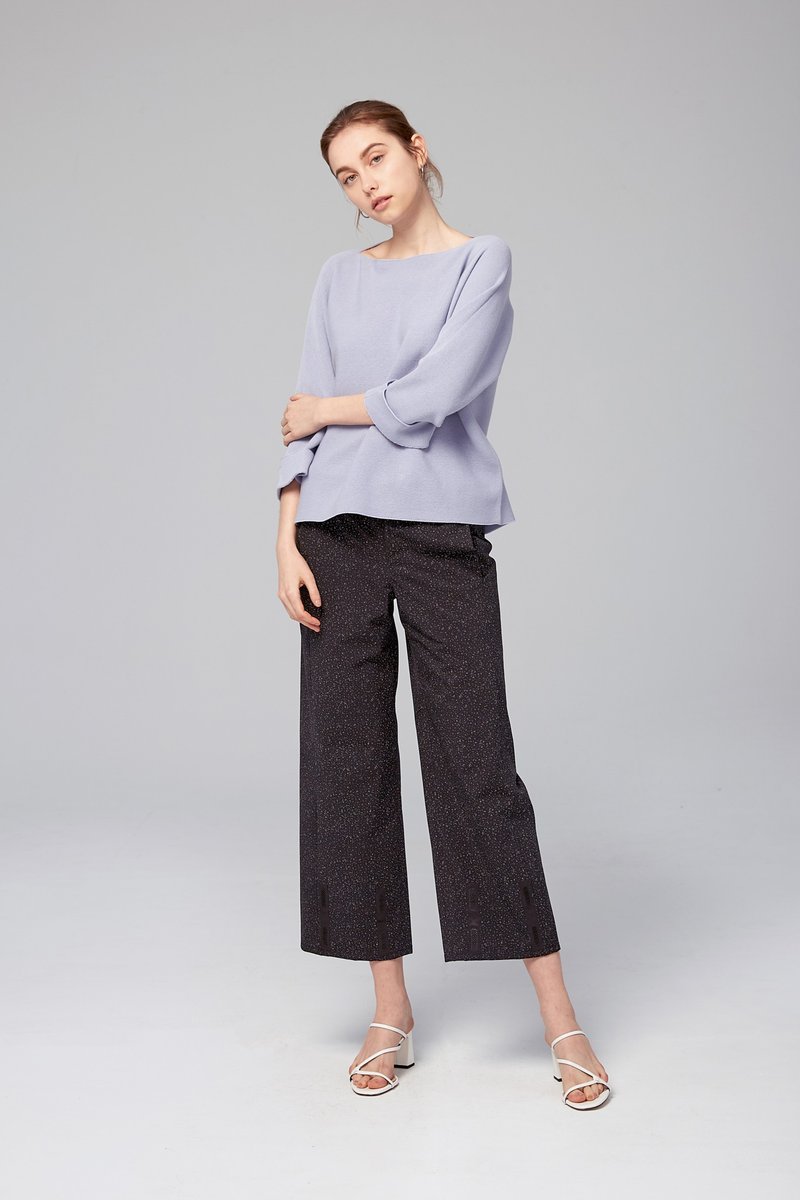 Trench Trousers_Black (20S1PT02) - กางเกงขายาว - เส้นใยสังเคราะห์ 