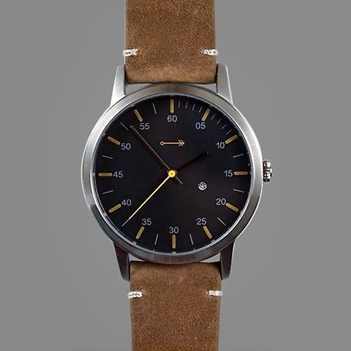 Tuesday Evening Vintage Mark One (Modern Vintage Watch) - Black Dial