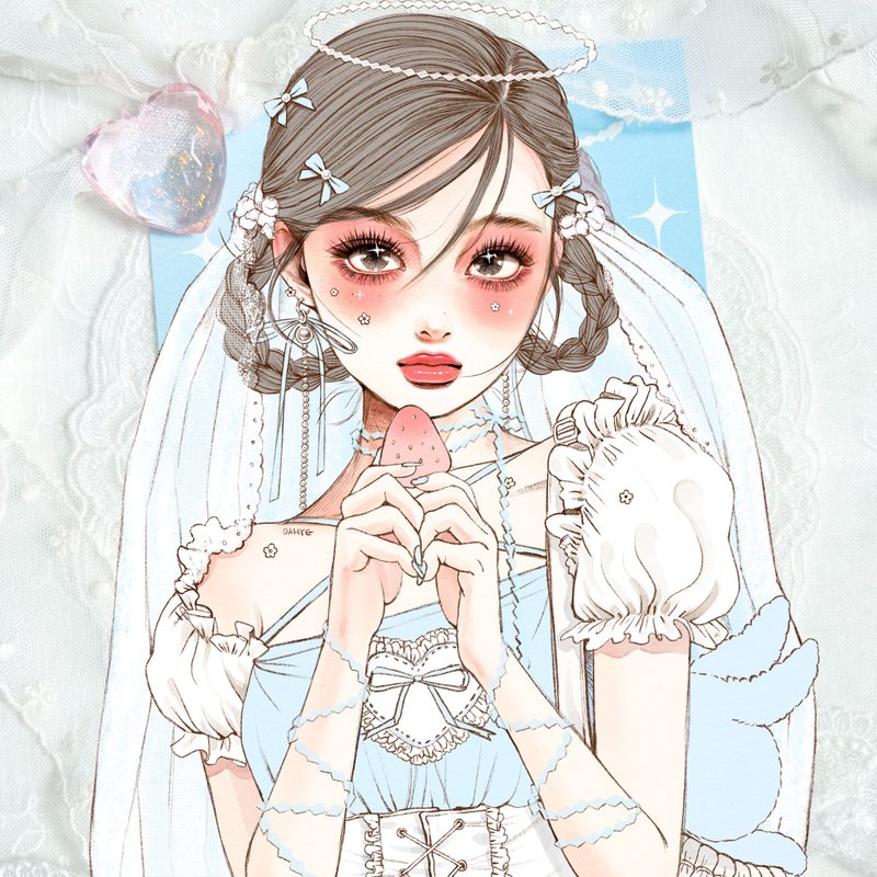 Daisy sticker - 貼紙 - 紙 多色