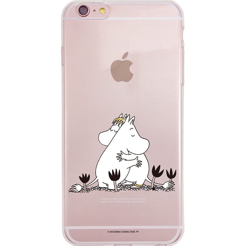Moomin 噜噜 Mi authorized-TPU mobile phone case [It's so good to have you] - Phone Cases - Silicone White