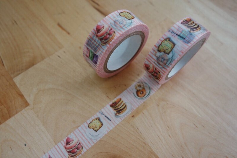 Paper Tape-Sweet Afternoon Tea / Horiyoshi WorkShop - Washi Tape - Paper Multicolor