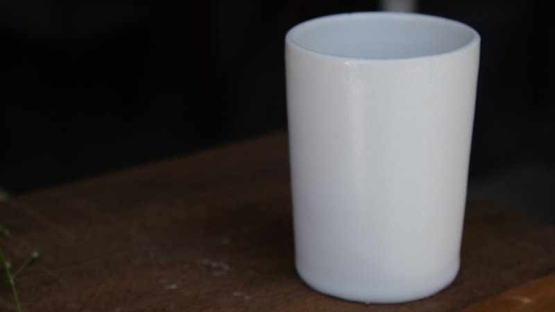 【小陪】乳白色質感手拉胚茶器 花器 茶杯 杯生活 - 茶壺/茶杯/茶具 - 陶 多色