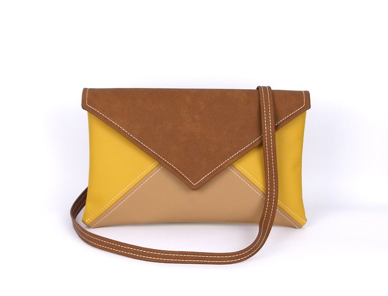 Envelope Clutch Bag, Crossbody Purse, Cross body bag for women - Handbags & Totes - Faux Leather Multicolor