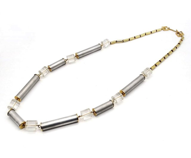 pierre cardin ★「Pierre Cardin」 vintage modern necklace