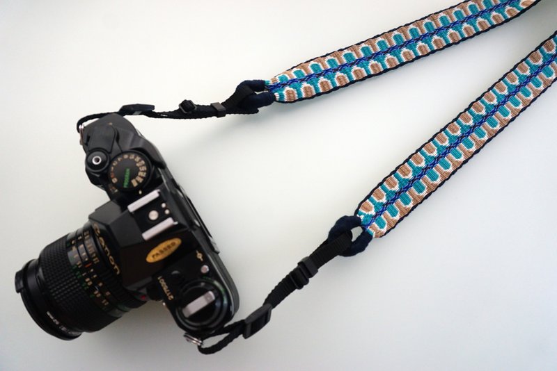 Camera strap double sided wide hole mobile phone cross strap - Camera Straps & Stands - Cotton & Hemp Multicolor