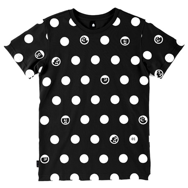 Illustrator T / buddy little! Black models - Unisex Hoodies & T-Shirts - Cotton & Hemp Black
