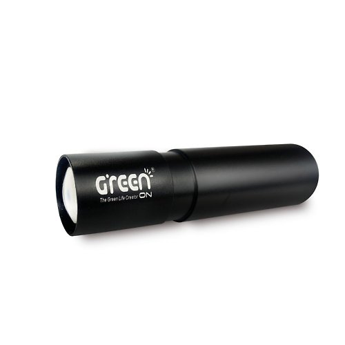 GREENON 橘能 【GREENON】迷你強光USB變焦手電筒 輕量口袋型 附USB線 多入優惠