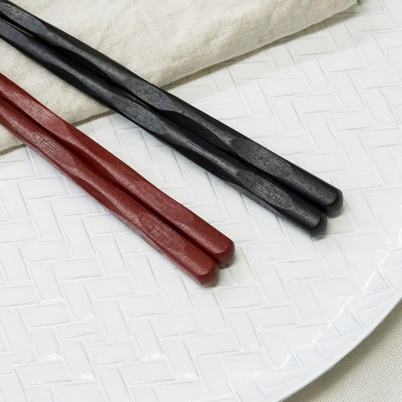 padou Urushi Coating Kamakura Natural Wood Chopsticks 21cm or 23cm Gift Japan - 筷子/筷架 - 木頭 綠色