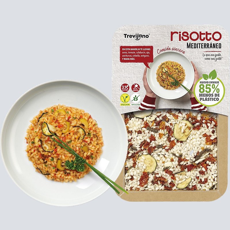 Mediterranean Risotto - ready to cook pack - Grains & Rice - Other Materials White