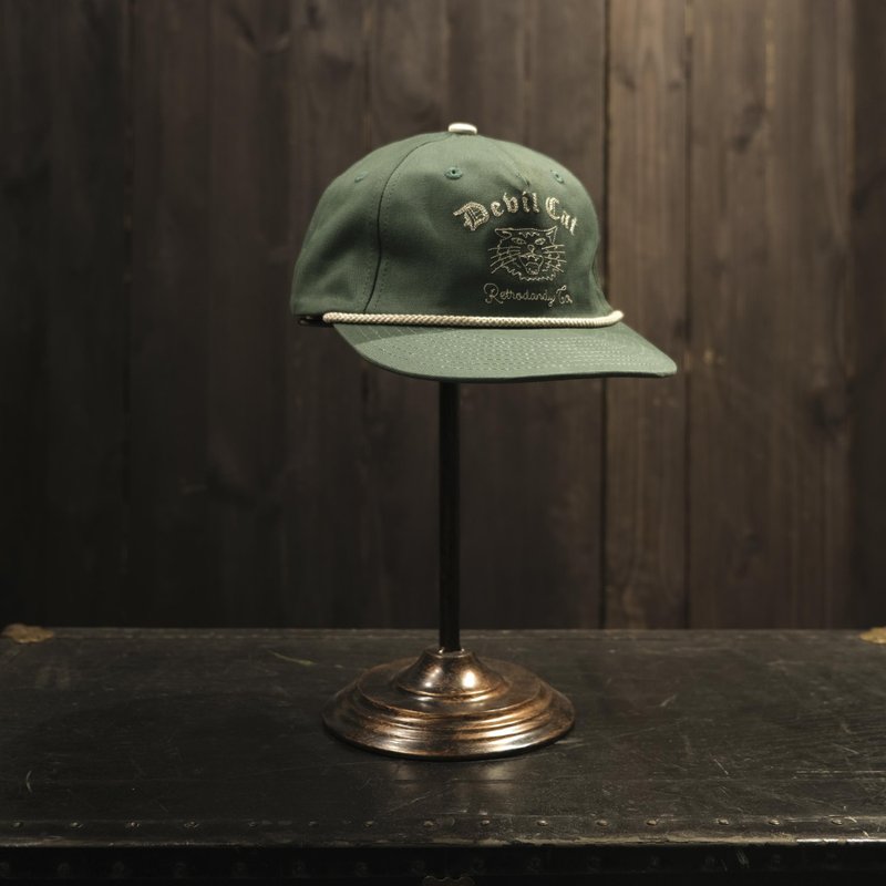 RD Rope Cap - 綠色 Green - 帽子 - 棉．麻 
