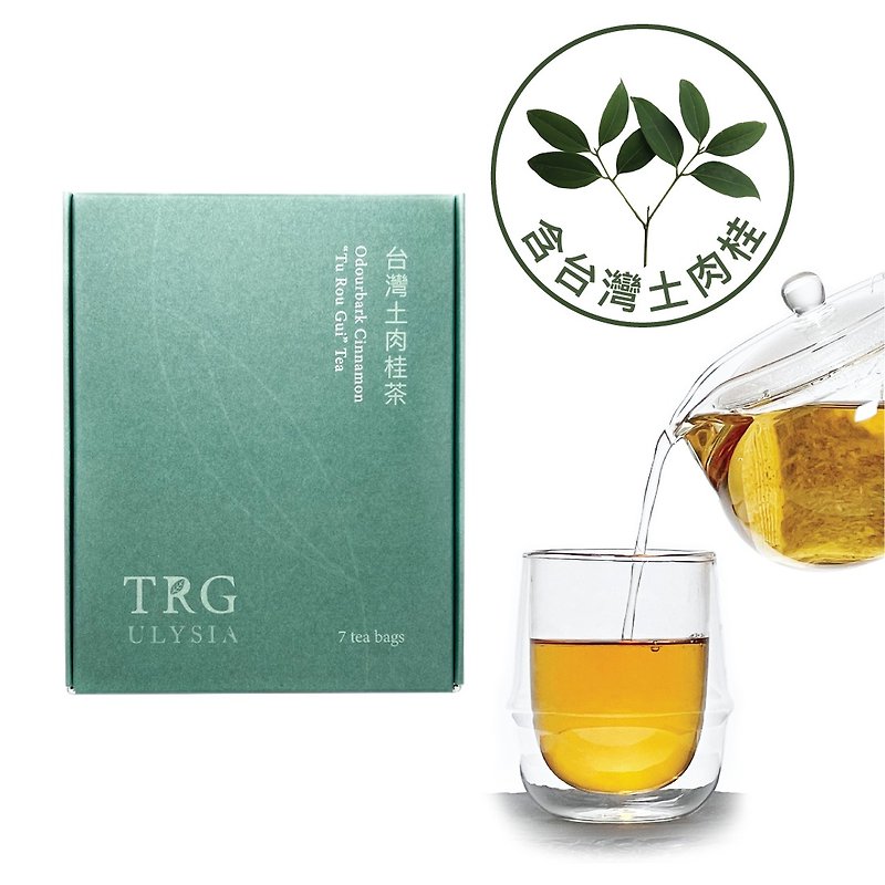 Good health tea, sweet and sugar-free [Olia] Taiwan native cinnamon tea (7 bags/box) - ชา - พืช/ดอกไม้ สีเขียว