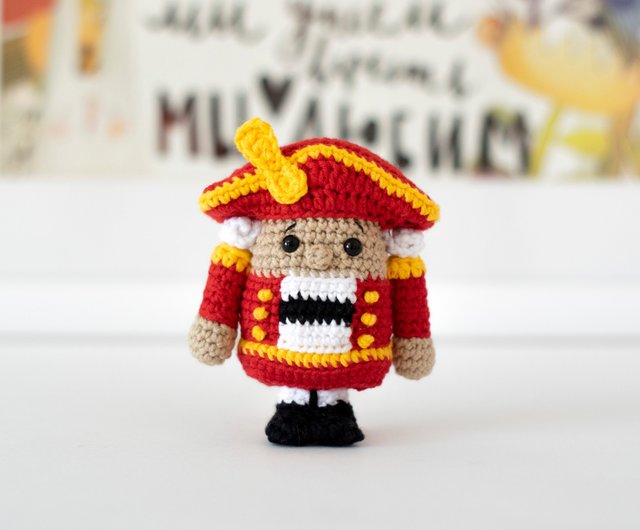 くるみ割り人形、クリスマスプレゼント、冬の飾り、クリスマスオーナメント、新年礼物 - ショップ WorldCrochetedToys 人形・フィギュア  - Pinkoi