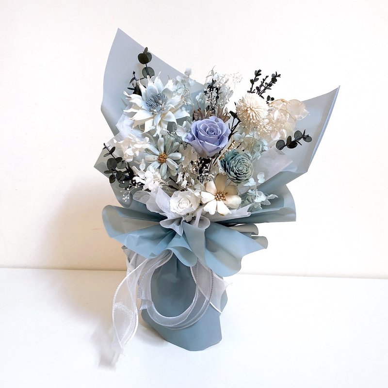 Dry everlasting bouquets for birthdays, Chinese Valentine's Day, Valentine's Day, confessions and proposals, bouquet recommendations - ช่อดอกไม้แห้ง - พืช/ดอกไม้ 