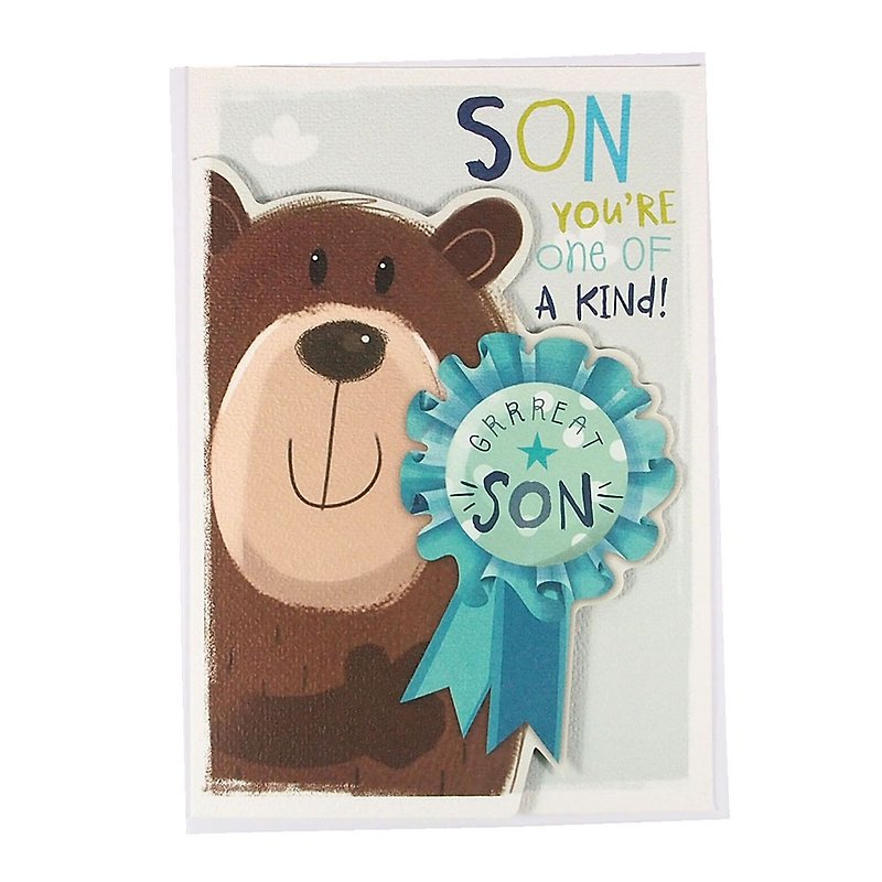 Son, you are so unique [Hallmark-GUS Card Birthday Wishes] - Cards & Postcards - Paper Multicolor