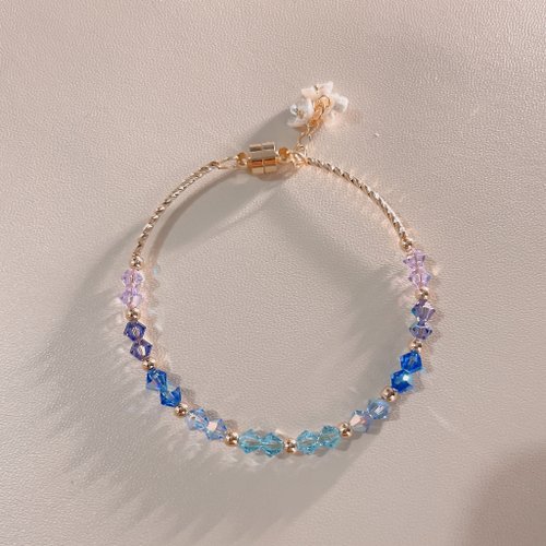 KASSIC ACCESSORIES SWAROVSKI 漸變海之悸手鏈