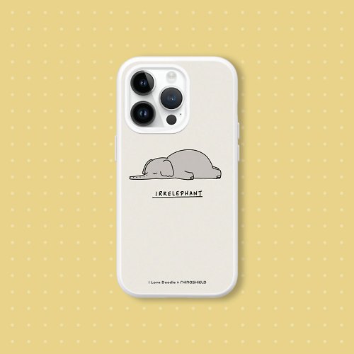 犀牛盾RHINOSHIELD SolidSuit經典背蓋手機殼∣ilovedoodle/大象 for iPhone