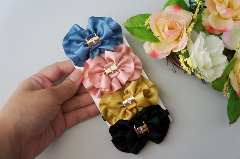 D1-Ultra Durable Hair Bundles-Hair Ties, Hair Bundles, Scrunchie, Ponytail Princess Head, Plain Face - เครื่องประดับผม - วัสดุอื่นๆ หลากหลายสี