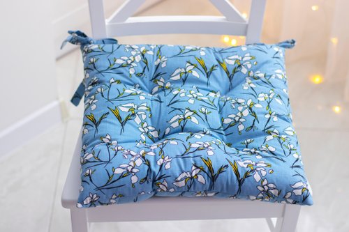 Cushions chairs, U-shape chair cushion, pads for chairs, chair cushion with  ties - Shop Kmardll Pillows & Cushions - Pinkoi