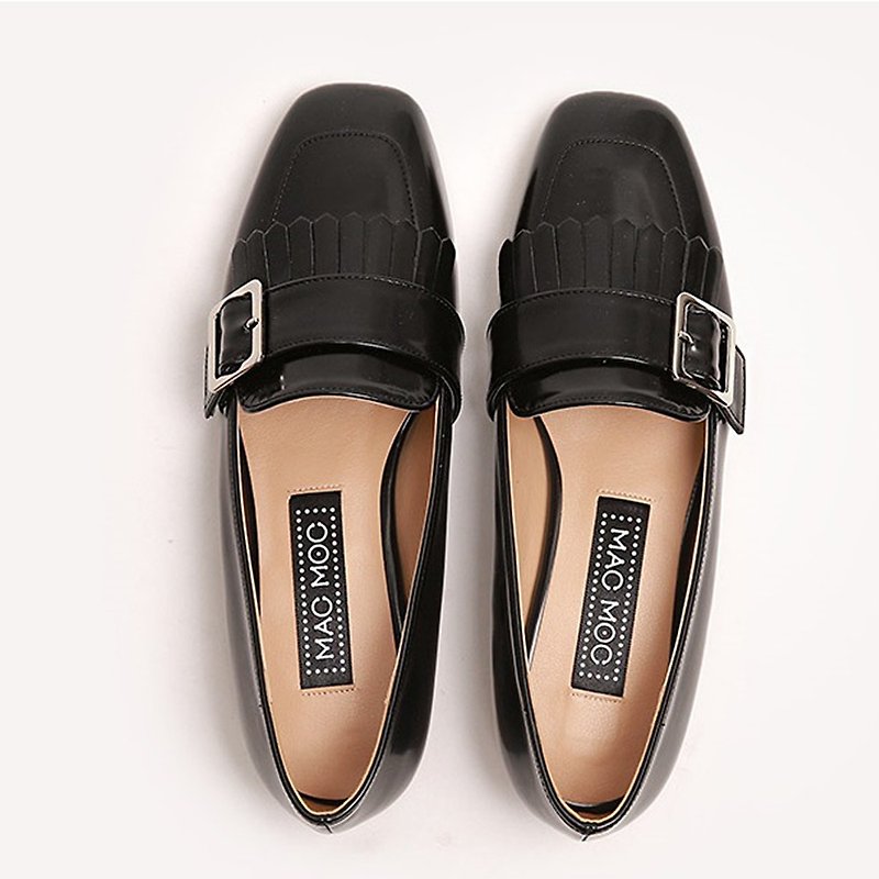 MACMOC Alden (BLACK) Oxford - รองเท้าอ็อกฟอร์ดผู้หญิง - วัสดุอื่นๆ 