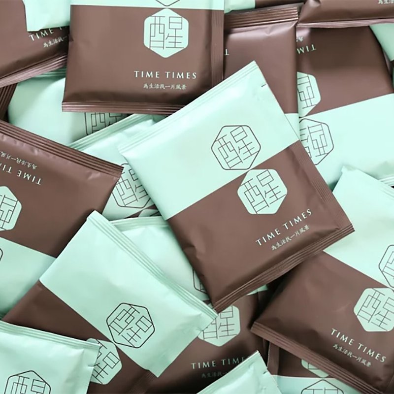 【Hai Pai Box】Middle-roasted premium filter hanging coffee My Blueberry Fragrance 60 pcs - Coffee - Plants & Flowers Brown