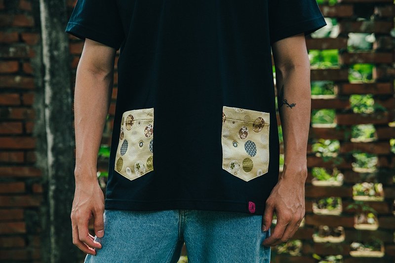 【カスタマイズギフト】京都西陣織 立体仕立て ハンドメイドTシャツ 女の子バージョン - Tシャツ - コットン・麻 多色