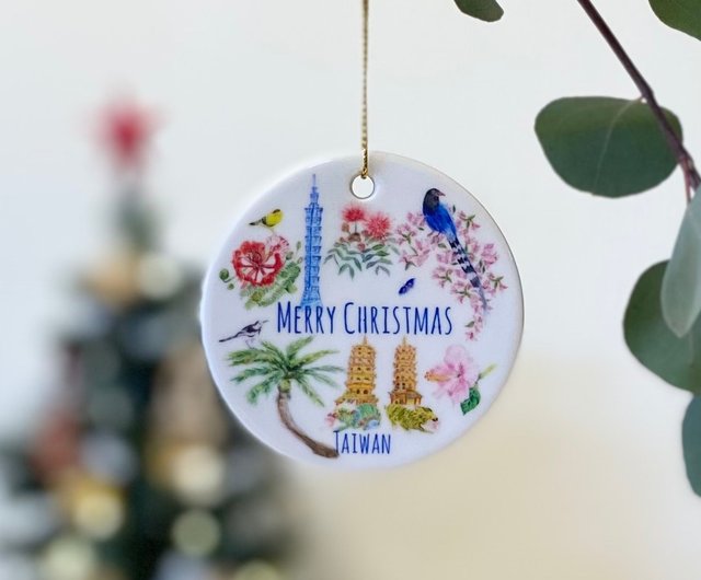 クリスマス装飾用陶器建物セット クリスマス】エレガント陶器ツリー｜通販のベルメゾンネット