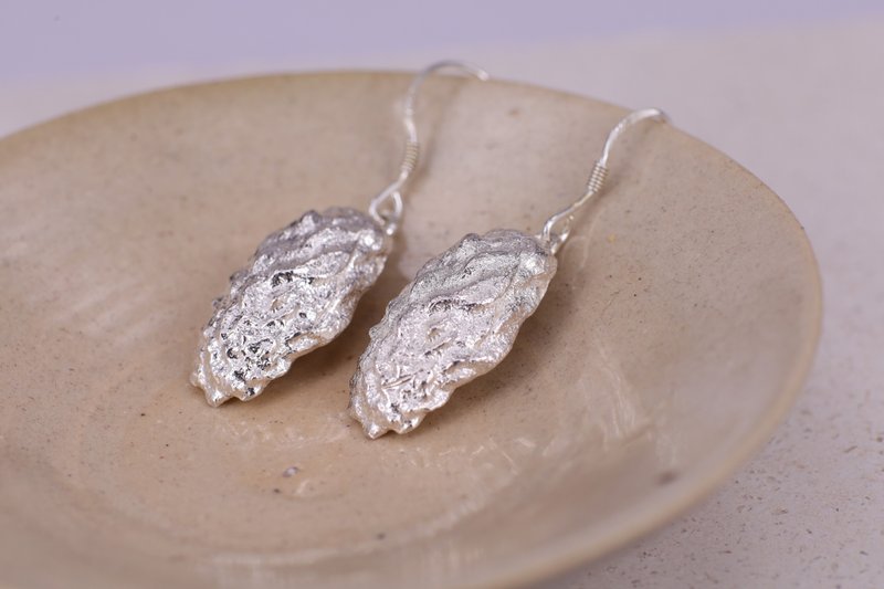 925 Sterling Silver Seed of Hope Earrings Collection - ต่างหู - โลหะ สีเงิน