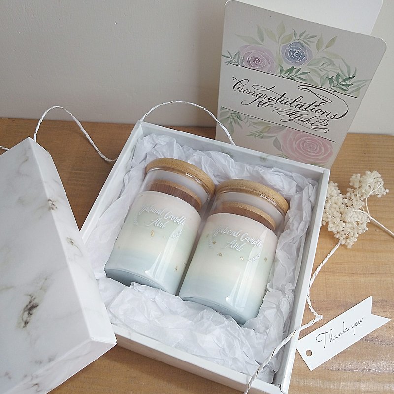 Soft Tone | Scented Natural Soy Candle | Floral ~ Rose Jasmine | Wedding gift - เทียน/เชิงเทียน - ขี้ผึ้ง สึชมพู
