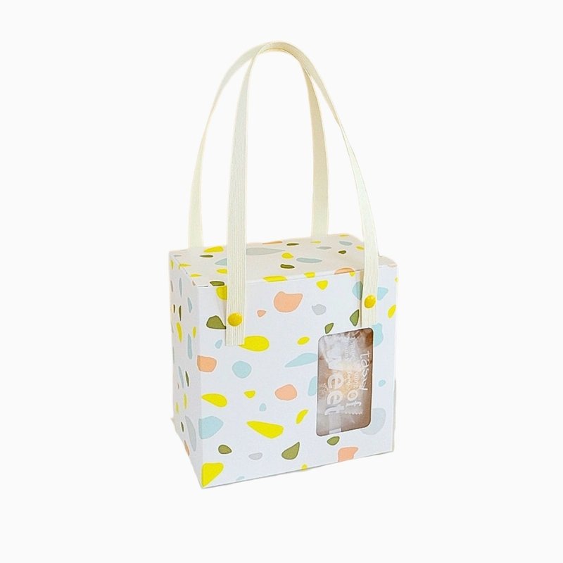 [Huami Dijia] ブラーノ島のカラフルな装飾ギフトボックス結婚式記念品イベントギフトデザインカスタムギフト - スナック菓子 - プラスチック 透明