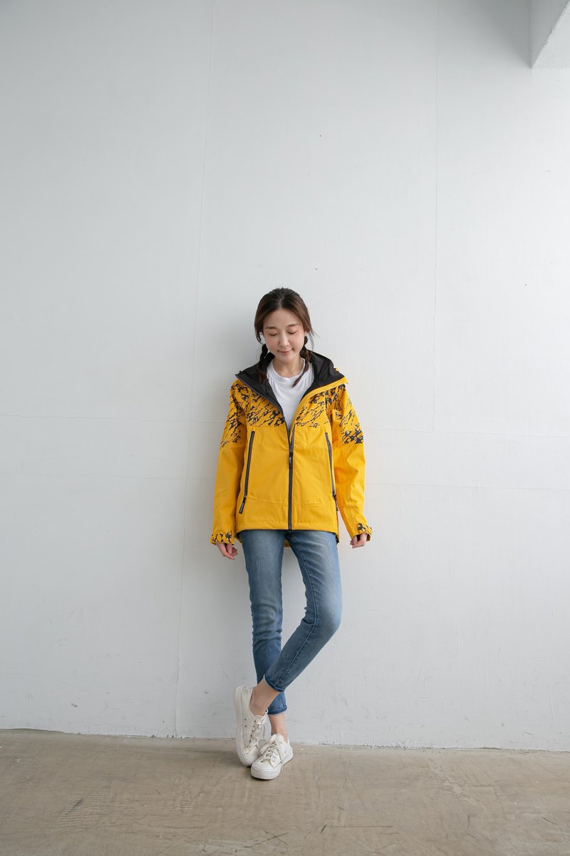 Supernova Supernova Waterproof and Breathable Functional Jacket - Sun Yellow - ร่ม - พลาสติก สีส้ม