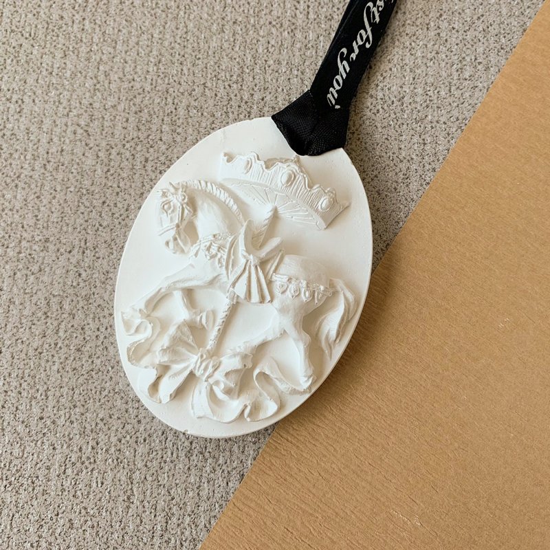 Carousel diffuser Stone tag - Fragrances - Other Materials White