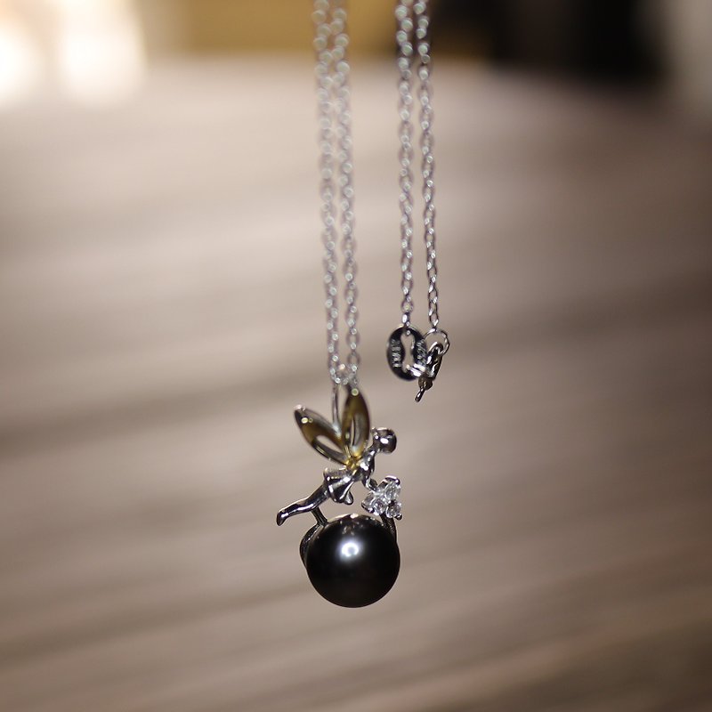 【Elf】Tahiti Seawater Pearl Necklace | Beads of Bewilderment - Necklaces - Pearl 