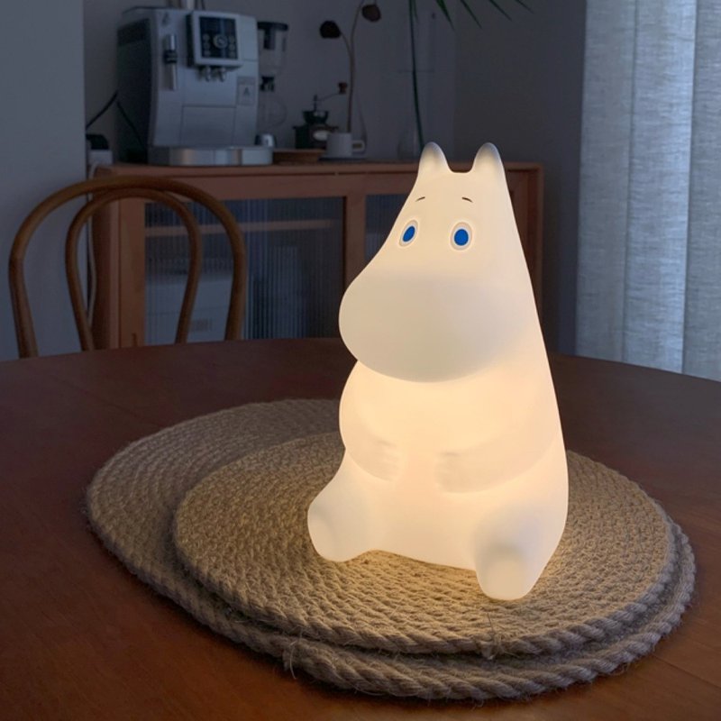 VIPO Lulumi (Moomin) Silicone QQ night light (22cm) - ตุ๊กตา - พลาสติก หลากหลายสี