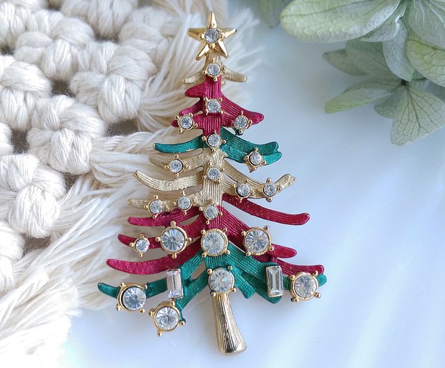 ヴィンテージジュエリー 西洋アンティークオーナメント 立体クリスマス