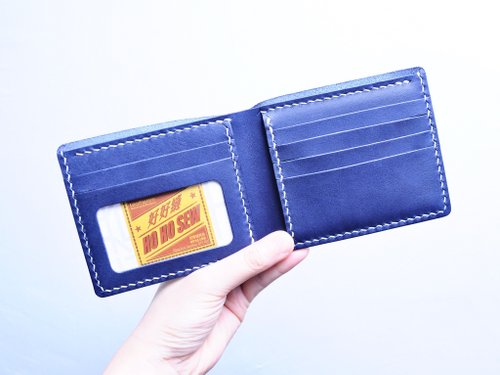 港產皮革｜Leatherism Handmade Products 5咭位相片短夾 - 好好縫 皮革材料包 免費刻字 手工包 情侶銀包 皮夾 短銀包 短財 簡約實用 義大利皮 植鞣革 皮革DIY