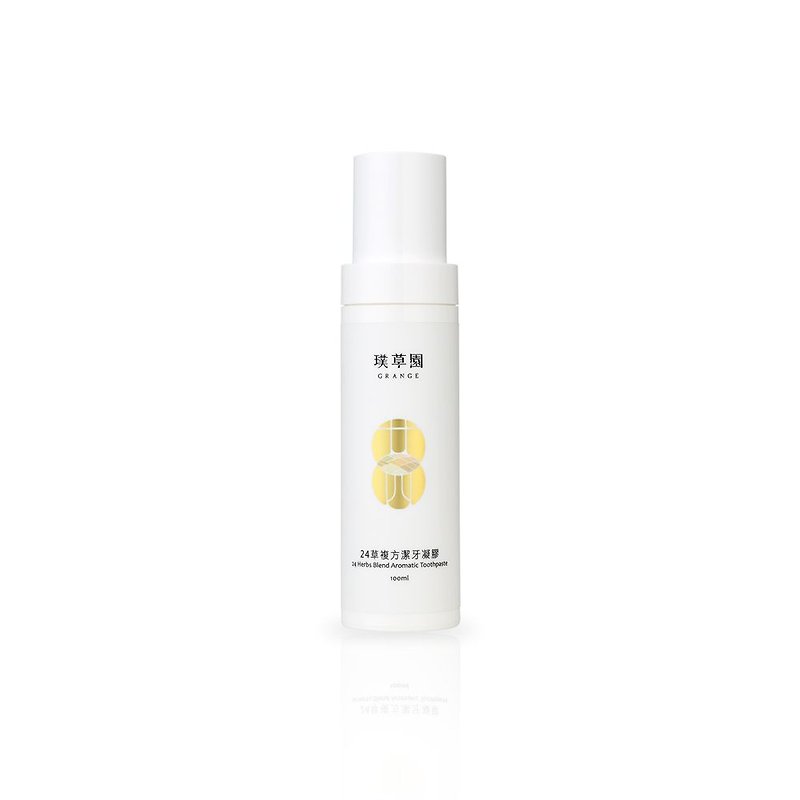 Pu Cao Yuan | 24 Herbal Essential Oil Cleansing Gel - Toothbrushes & Oral Care - Plants & Flowers Transparent