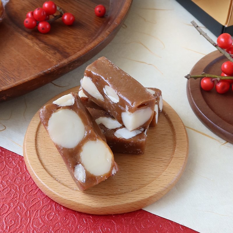 【香港製造】 黑糖果仁牛奶糖 手工糖果 伴手禮 - 蛋糕/甜點 - 其他材質 