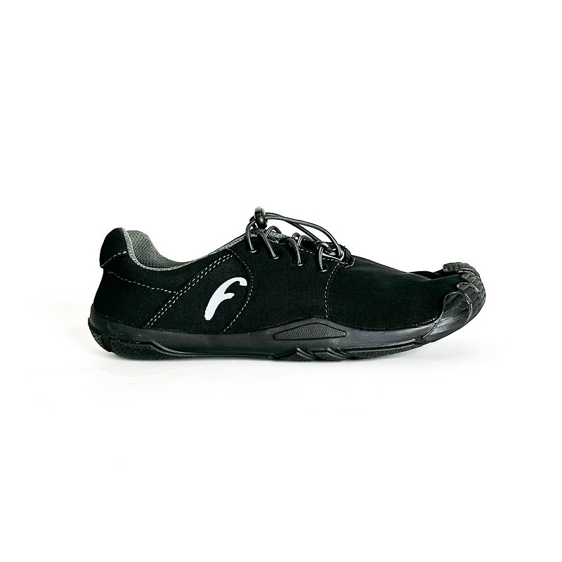 【Freet】Leap 2 4+1 split-toe shoes for barefoot outdoor/running/fitness shoes - Women's Running Shoes - Other Materials Black