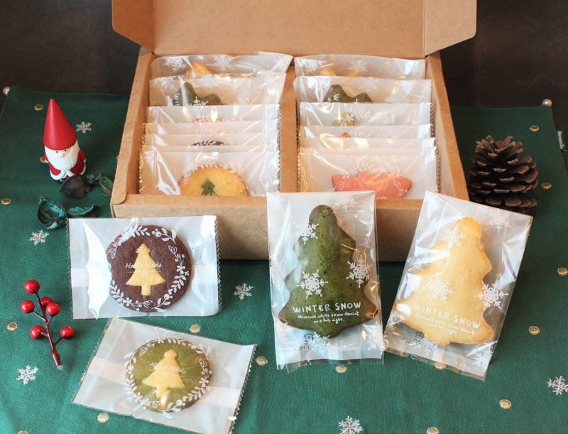 . Handmade by Tubby. A heartfelt Christmas tree classic gift box. Please select a shipping date: ) - Cake & Desserts - Fresh Ingredients Green