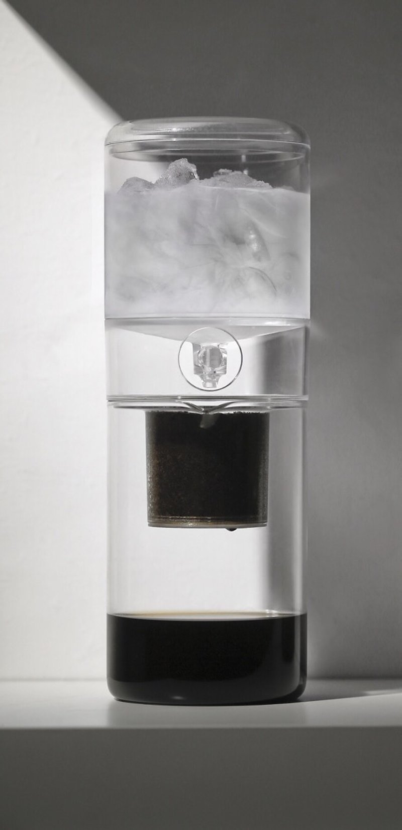 Driver Designer Ice Drops 600ml - Coffee Pots & Accessories - Glass White