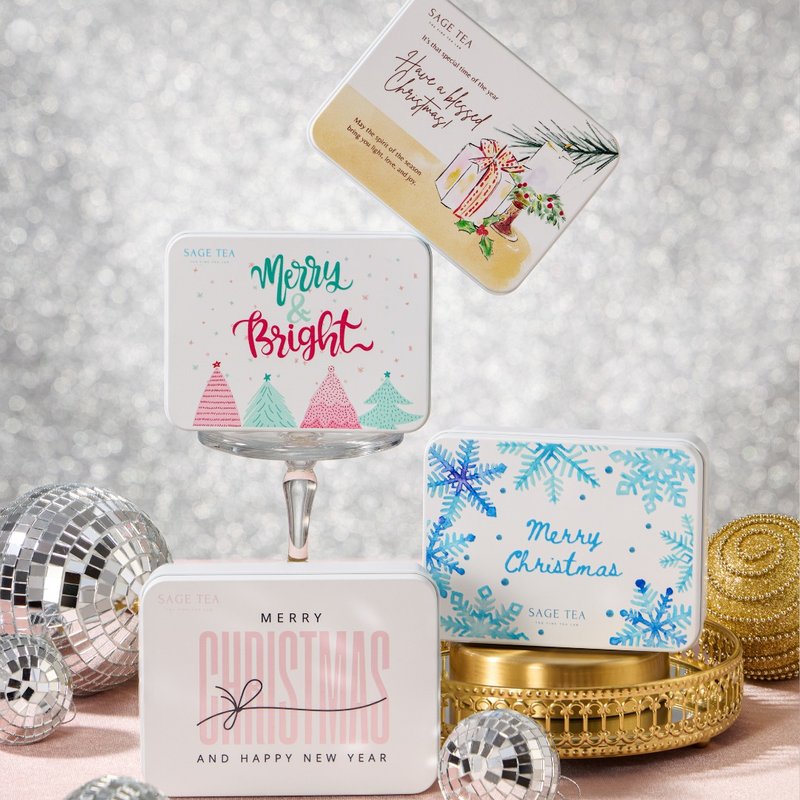 【2025聖誕禮物推薦】Sage Tea 限定禮盒 客製化禮物 聖誕禮物 - 手工餅乾 - 其他材質 