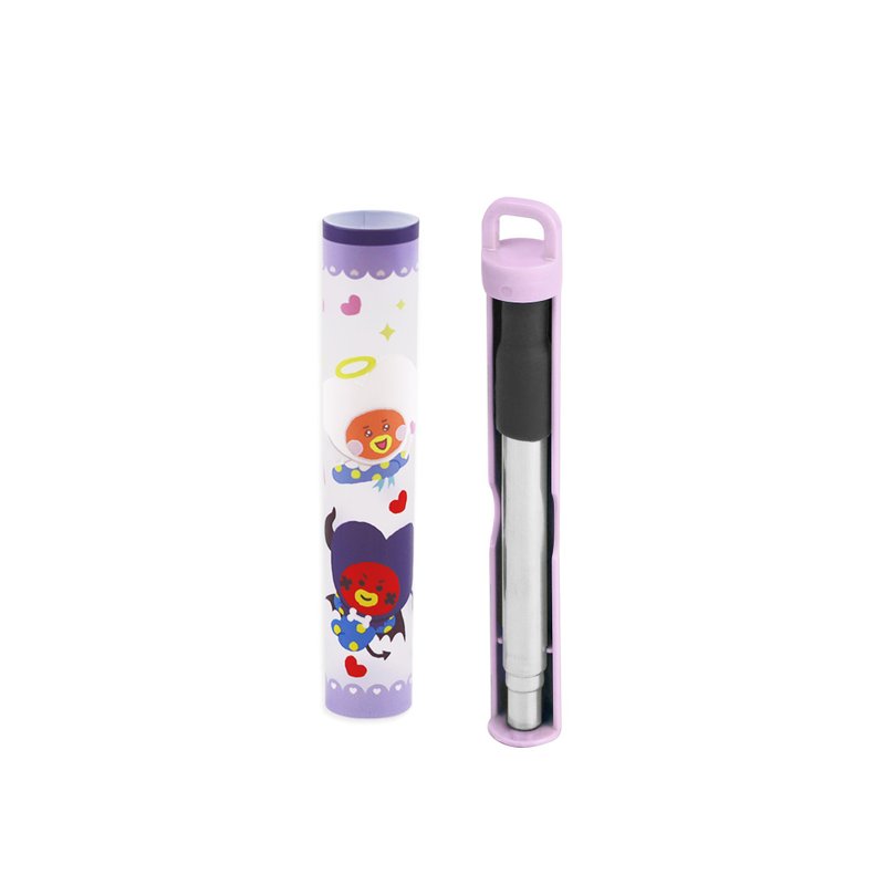 ecoStraw BT21 Angel & Villain Edition - TATA - 環保吸管 - 其他材質 